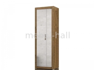 Шкаф 2Д 680 Парма Мебель Сервис Дуб Април Бетон Индастриал