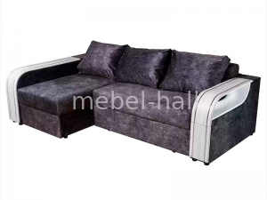 Угловой диван Карина Торино модульный с нишей и баром
