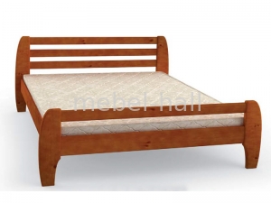 Кровать двуспальная деревянная МИЛАН 140х200 Мебигранд