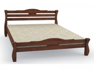 Кровать двуспальная деревянная МОНАКО 160х200 Мебигранд