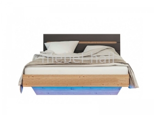 Кровать двуспальная БЬЯНКО 160х200см Графит Світ Меблів