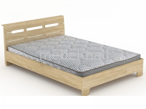 Кровать двуспальная СТИЛЬ 140 ДСП Компанит