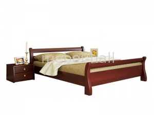 Кровать деревянная двуспальная Эстелла ДИАНА 140х200 Буковый Массив