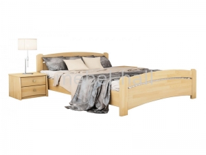 Кровать деревянная двуспальная Эстелла ВЕНЕЦИЯ 120х200 Буковый Щит