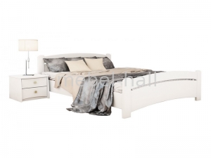 Кровать деревянная двуспальная Эстелла ВЕНЕЦИЯ 160х200 Буковый Массив