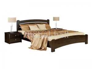 Кровать деревянная двуспальная Эстелла ВЕНЕЦИЯ ЛЮКС 120х200 Буковый Щит