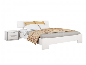 Кровать деревянная двуспальная Эстелла ТИТАН 160х200 Буковый Щит