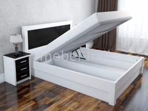 Кровать деревянная двуспальная с подъемным механизмом Натали Da-Kas