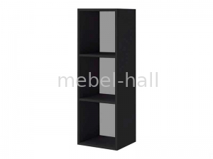 Шкафчик навесной Секция BOX-12 MiroMark 35 см Глянец Черный
