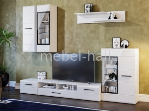 Стенка в гостиную под ТВ ТОКИО Белая Світ Меблів