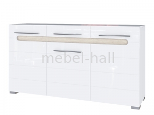 Тумба 3Д БЬЯНКО Белая Світ Меблів