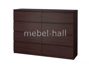 Комод 1300 х 376 х 950 h Брайт ДСП Мастер Форм Венге Магия