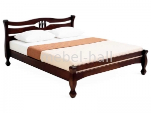 Кровать двуспальная деревянная ДАЛЛАС 180х200 Мебигранд