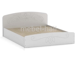 Кровать двуспальная НЕЖНОСТЬ 160*200 МДФ Компанит