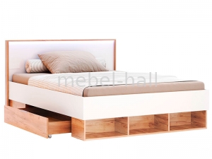 Кровать двуспальная Асти Джуниор MiroMark 140х200 см с шухлядами