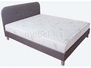 Кровать двуспальная Элис с матрасом Алоэ Вера в комплекте