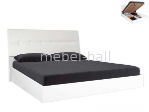 Кровать двуспальная Рома с мягким изголовьем и подъемным механизмом MiroMark 160х200 см