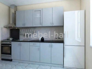 Модульная кухня 2,0 м Модест Гарант Серая