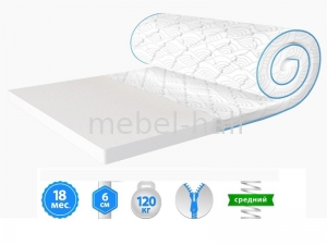 Матрас топпер FLEX MINI / ФЛЕКС МИНИ жаккард Sleep&Fly Mini