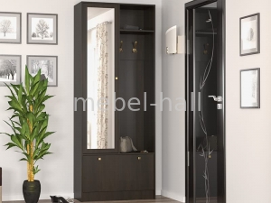 Прихожая Палермо Мебель Сервис Венге Темный