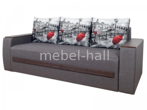 Диван раскладной Токио-2 с нишами в подлокотниках
