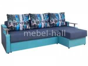 Угловой диван еврокнижка Юпитер универсальный левый правый