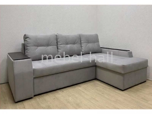 Угловой диван Версаль с нишей в подлокотнике