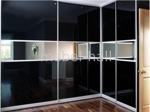 Шкаф-купе угловой нестандартный Г образный Ш 260 x 180 x В 250 x Г 60