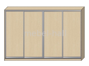 Шкаф-купе четырехдверный Ш 300*В 240*Г 60 см