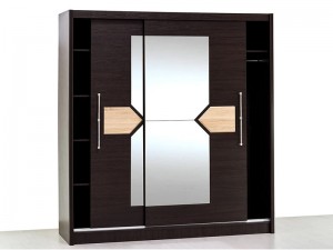 Шкаф купе 2Д Аляска Мебель Сервис (Венге)