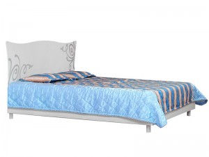 Кровать ФЕЛИЦИЯ НОВАЯ Світ Меблів Белая 160х200см