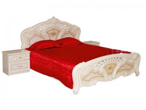 Кровать КАРМЕН НОВАЯ Світ Меблів Пино Беж 180х200см