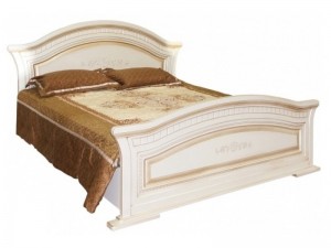 Кровать НИКОЛЬ Світ Меблів (патина) 160х200см