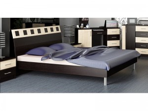 Кровать София Мебель Сервис Венге 160х200см