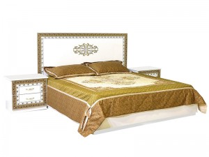 Кровать СОФИЯ Світ Меблів Белая 160х200см