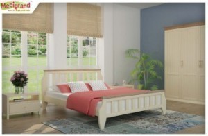 Кровать двуспальная деревянная МАРСЕЛЬ 180х200 Мебигранд